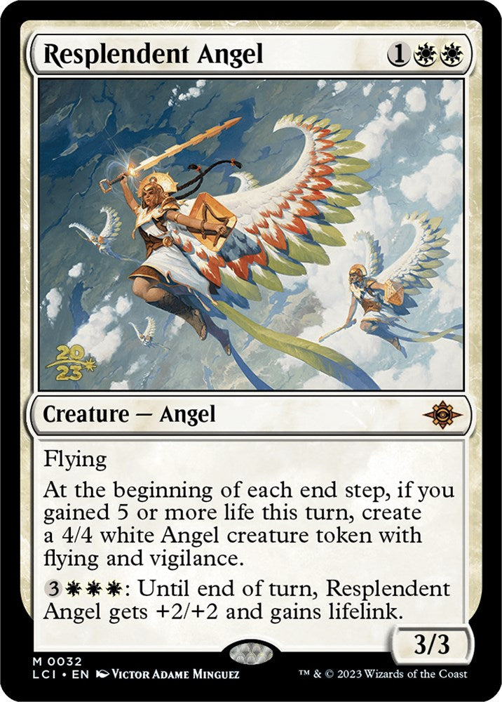 Resplendent Angel (LCI) (32) [Prerelease Cards]