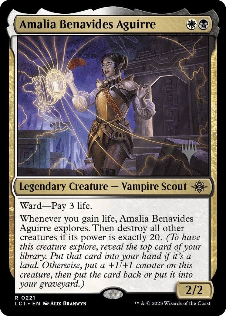 Amalia Benavides Aguirre (221) [Promo Pack: The Lost Caverns of Ixalan]