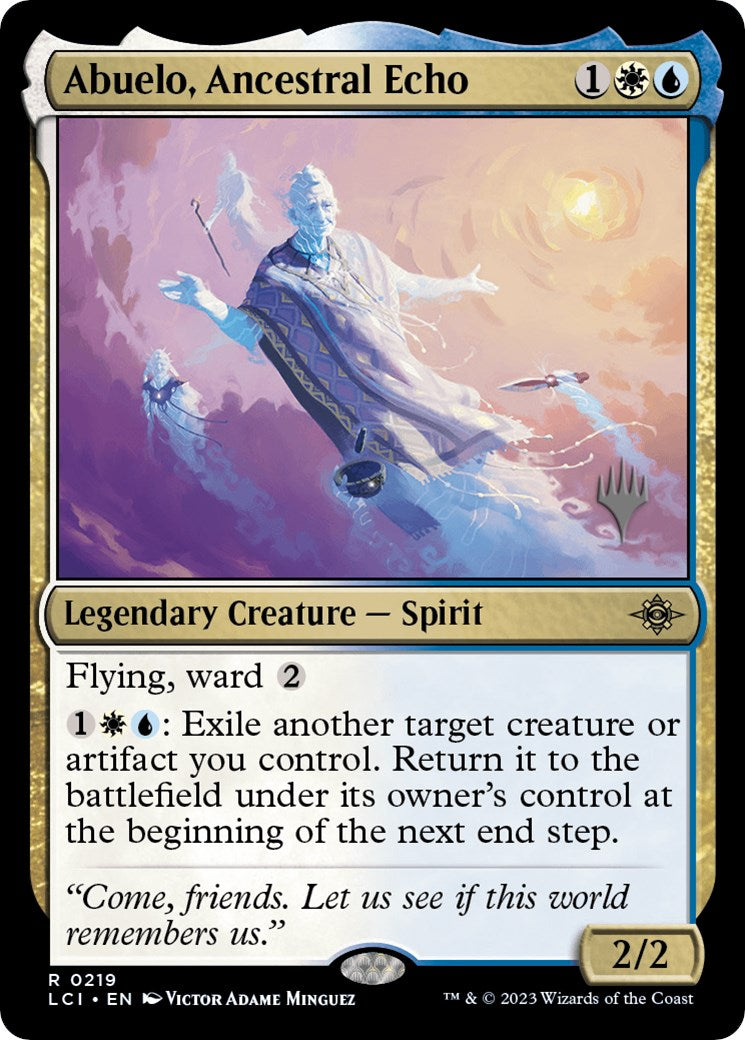 Abuelo, Ancestral Echo (219) [Promo Pack: The Lost Caverns of Ixalan]