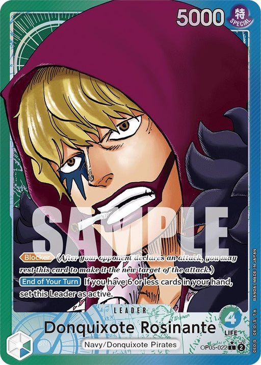 Donquixote Rosinante (022) (Alternate Art) (OP05-022) [OP05]