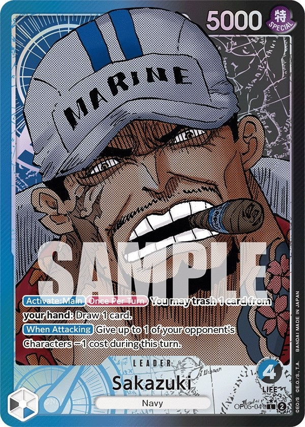 Sakazuki (Alternate Art) (OP05-041) [OP05]