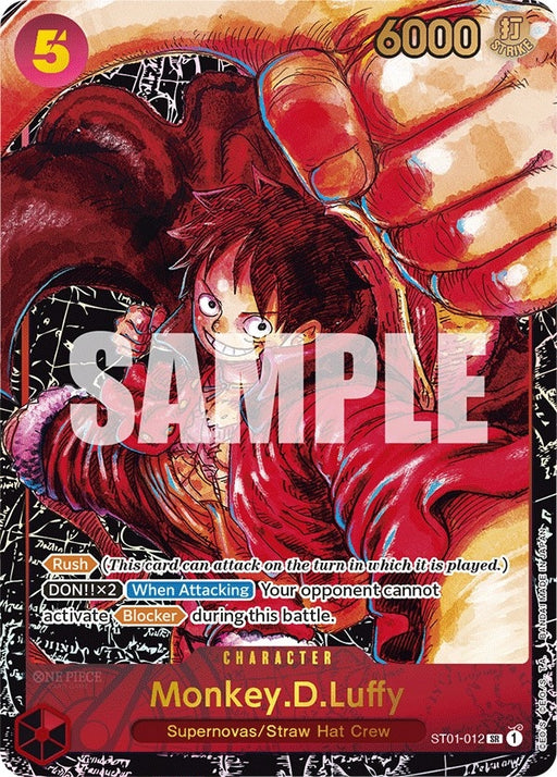 Monkey.D.Luffy (012) (Alternate Art) (ST01-012) [OP05]