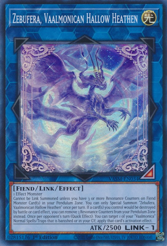 Zebufera, Vaalmonican Hallow Heathen (VASM-EN034) [Valiant Smashers]