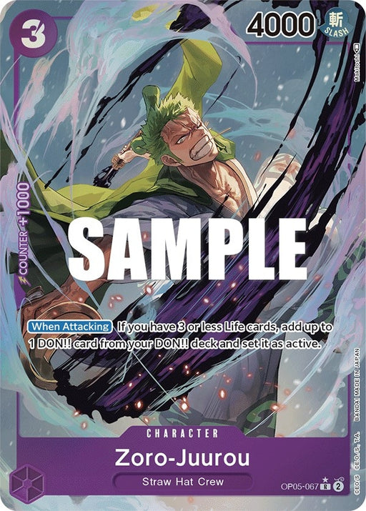 Zoro-Juurou (Alternate Art) (OP05-067) [OP05]