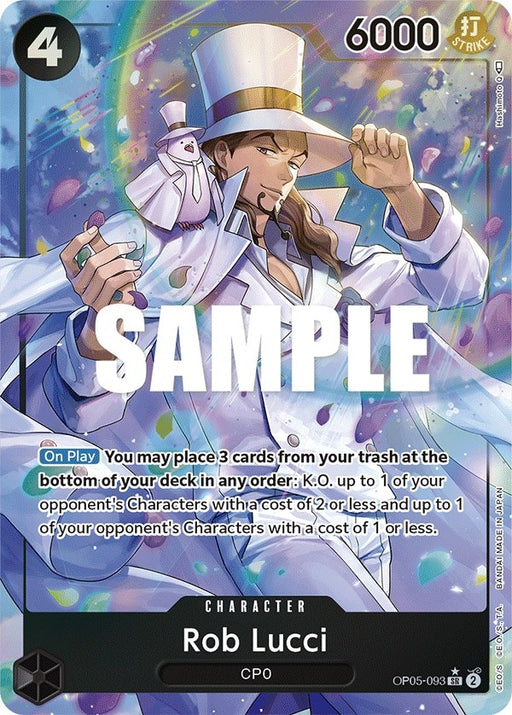 Rob Lucci (093) (Alternate Art) (OP05-093) [OP05]