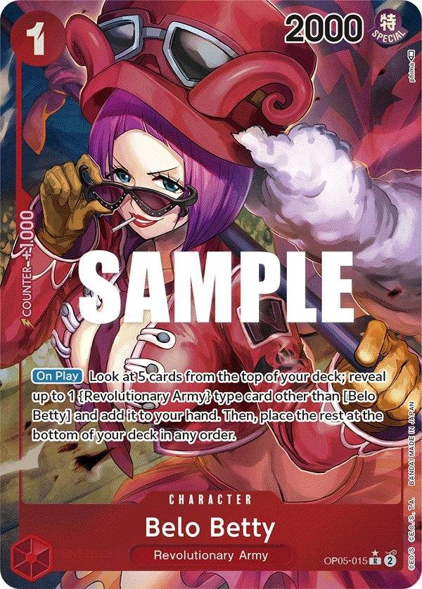 Belo Betty (015) (Alternate Art) (OP05-015) [OP05]