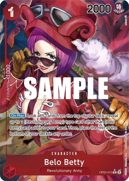 Belo Betty (015) (Alternate Art) (OP05-015) [OP05]