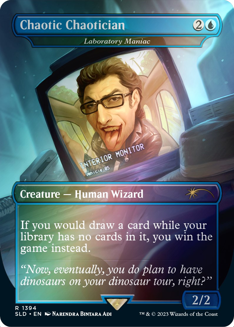 Chaotic Chaotician - Laboratory Maniac (Rainbow Foil) (1394) [Secret Lair Drop Series]