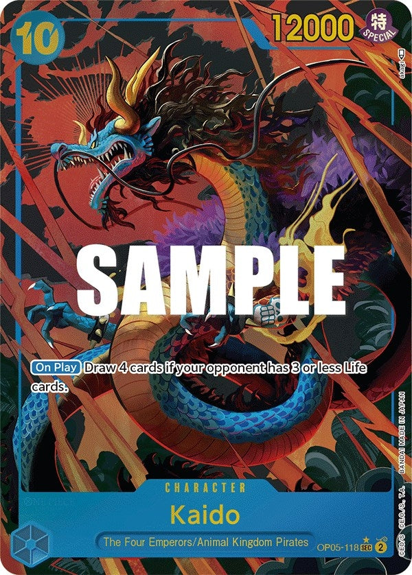 Kaido (118) (Alternate Art) (OP05-118) [OP05]