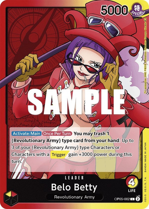 Belo Betty (002) (OP05-002) [OP05]