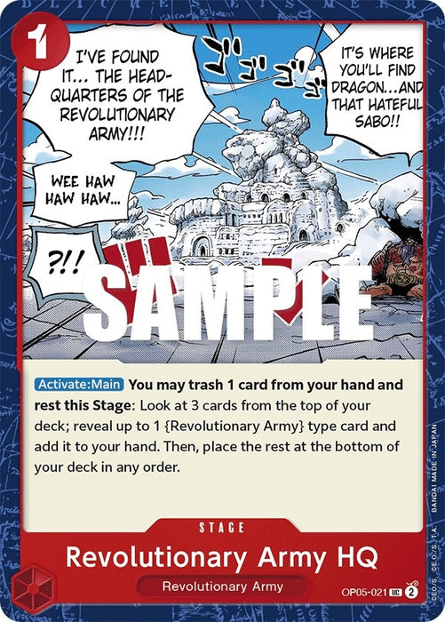 Revolutionary Army HQ (OP05-021) [OP05]