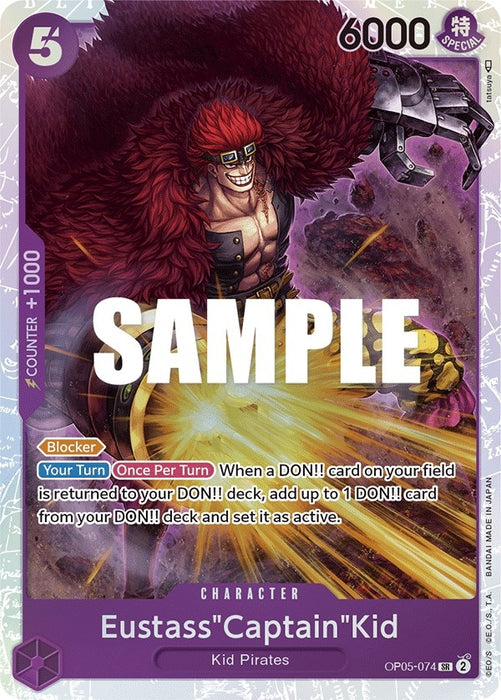 Eustass"Captain"Kid (OP05-074) [OP05]
