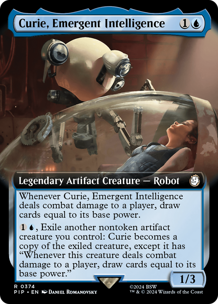 Curie, Emergent Intelligence (Extended Art) (374) [Universes Beyond: Fallout]