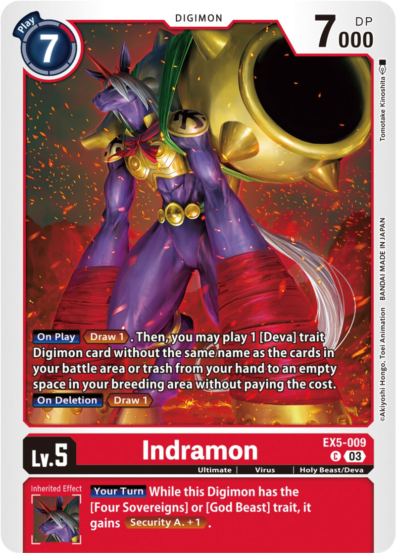 Indramon (EX5-009 C) [Animal Colosseum]
