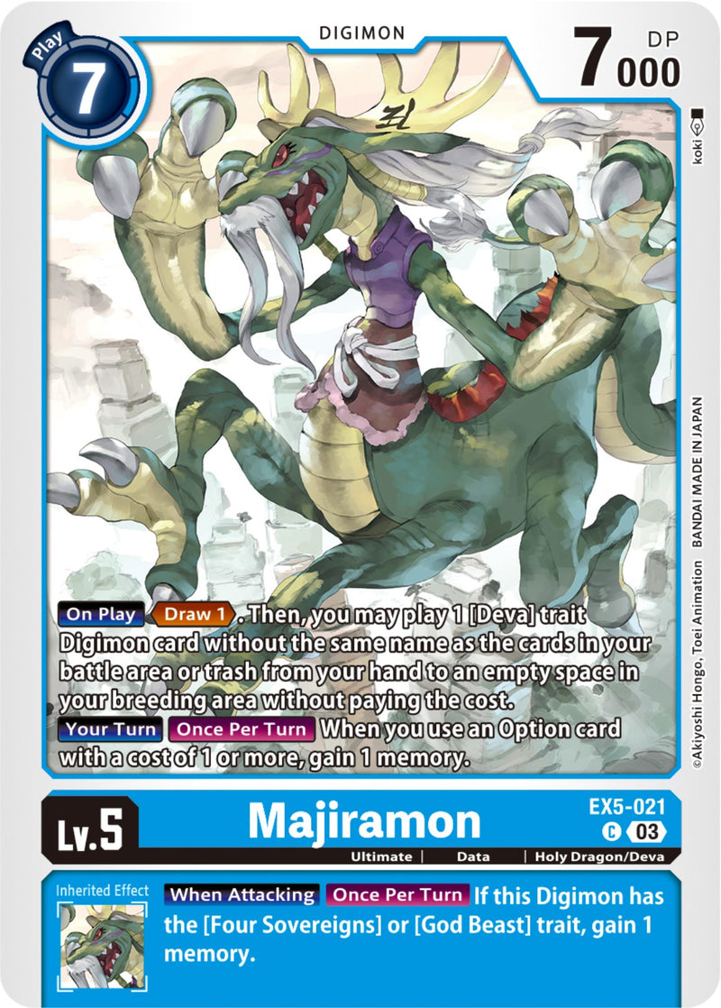 Majiramon (EX5-021 C) [Animal Colosseum]