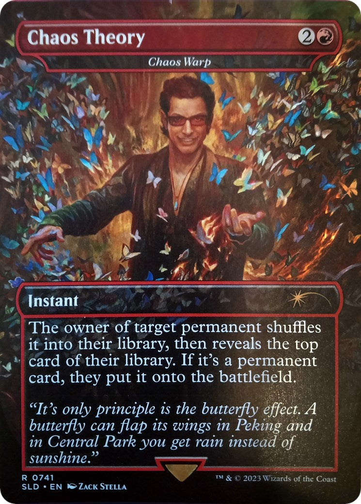 Chaos Theory - Chaos Warp (Rainbow Foil) (741) [Secret Lair Drop Series]