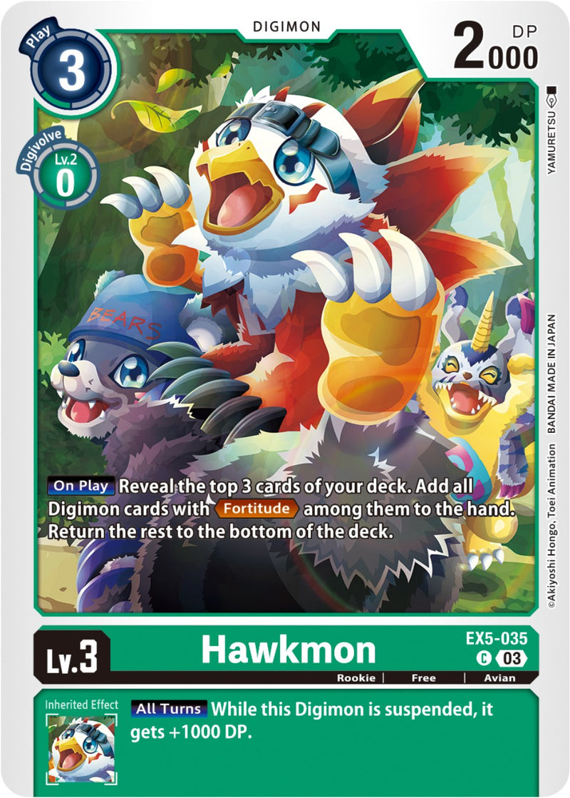 Hawkmon (EX5-035 C) [Animal Colosseum]