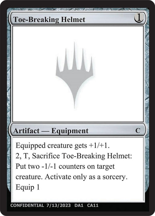 Image for Toe-Breaking Helmet - Magic: The Gathering