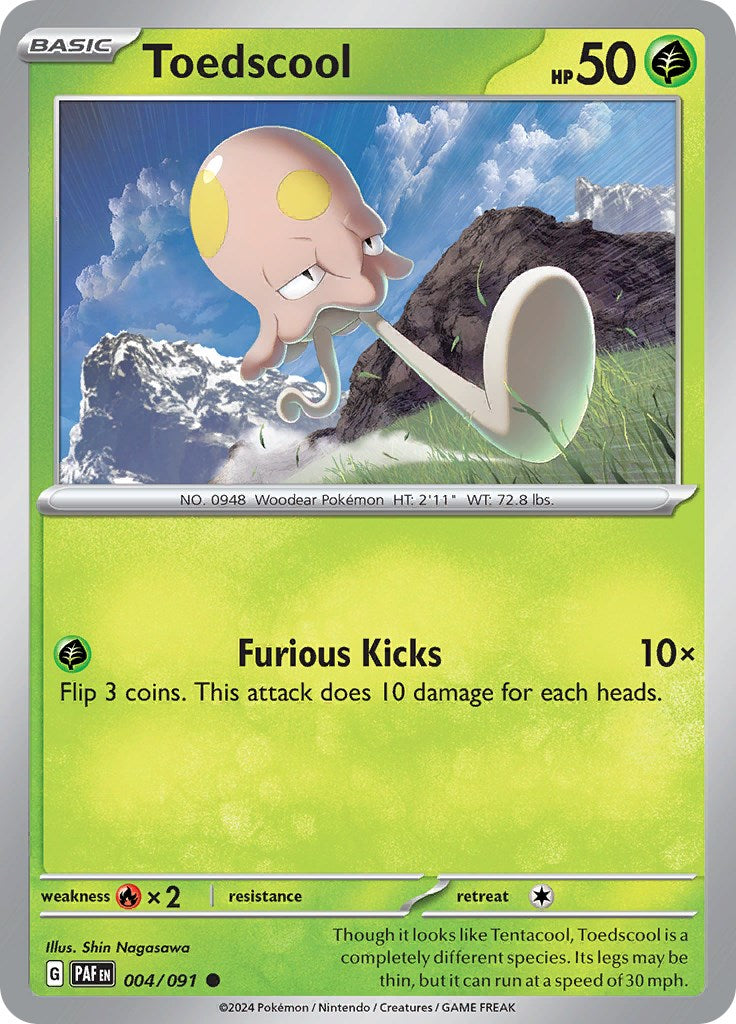 Toedscool (004/091) [SV: Paldean Fates]