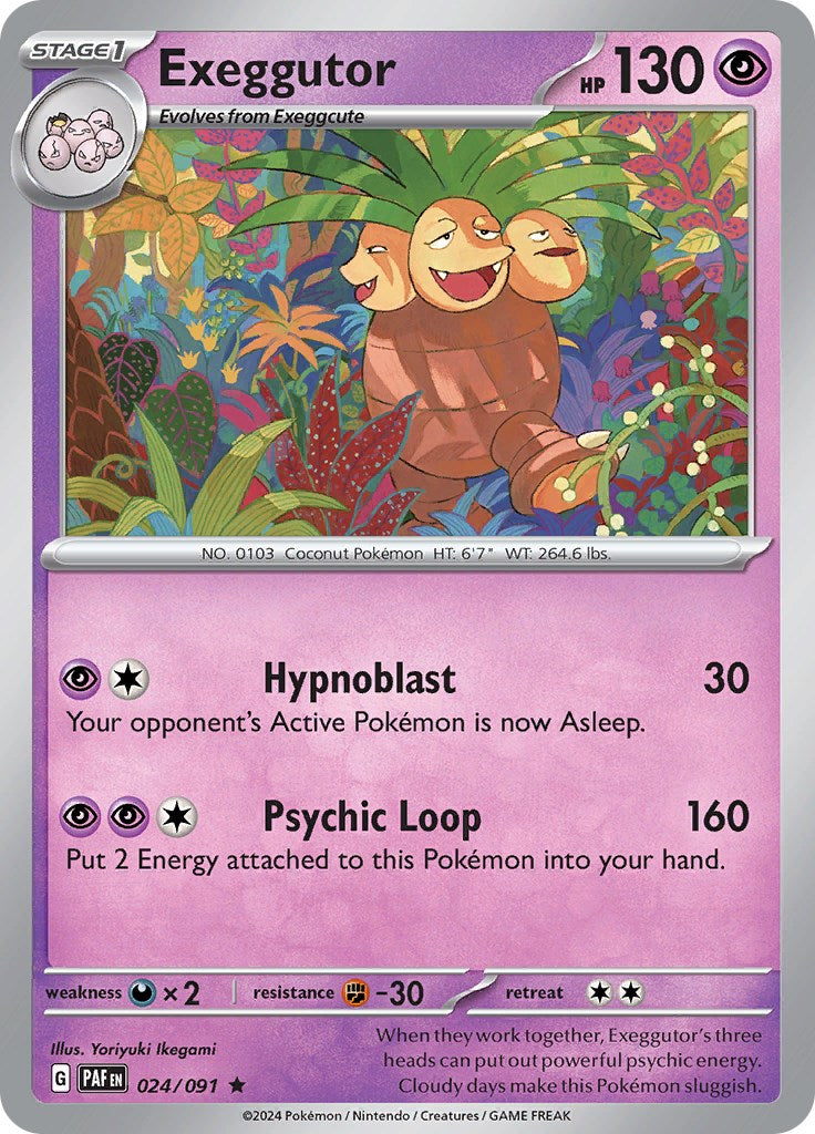 Exeggutor (024/091) [SV: Paldean Fates]
