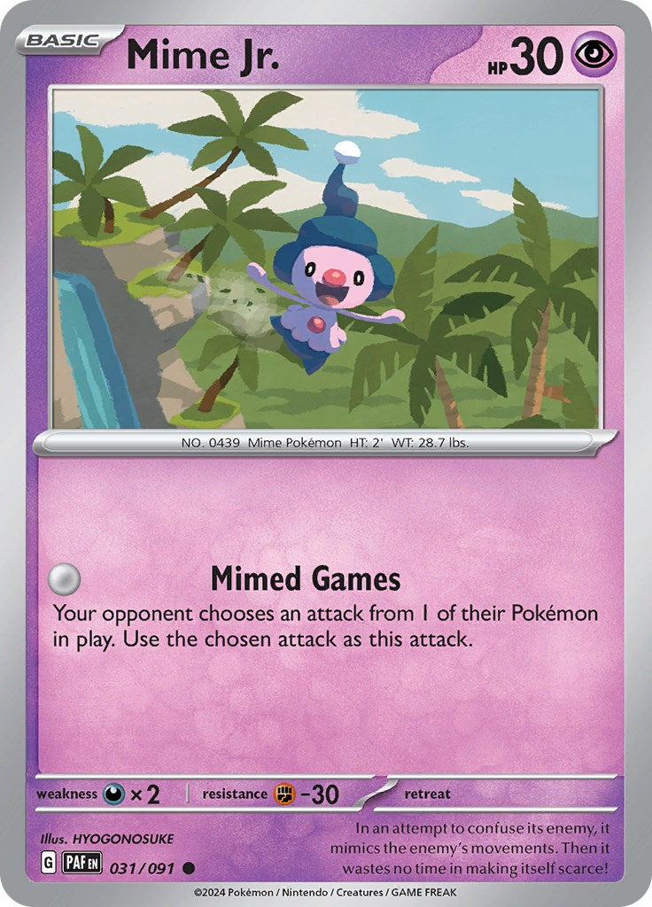 Mime Jr. (031/091) [SV: Paldean Fates]