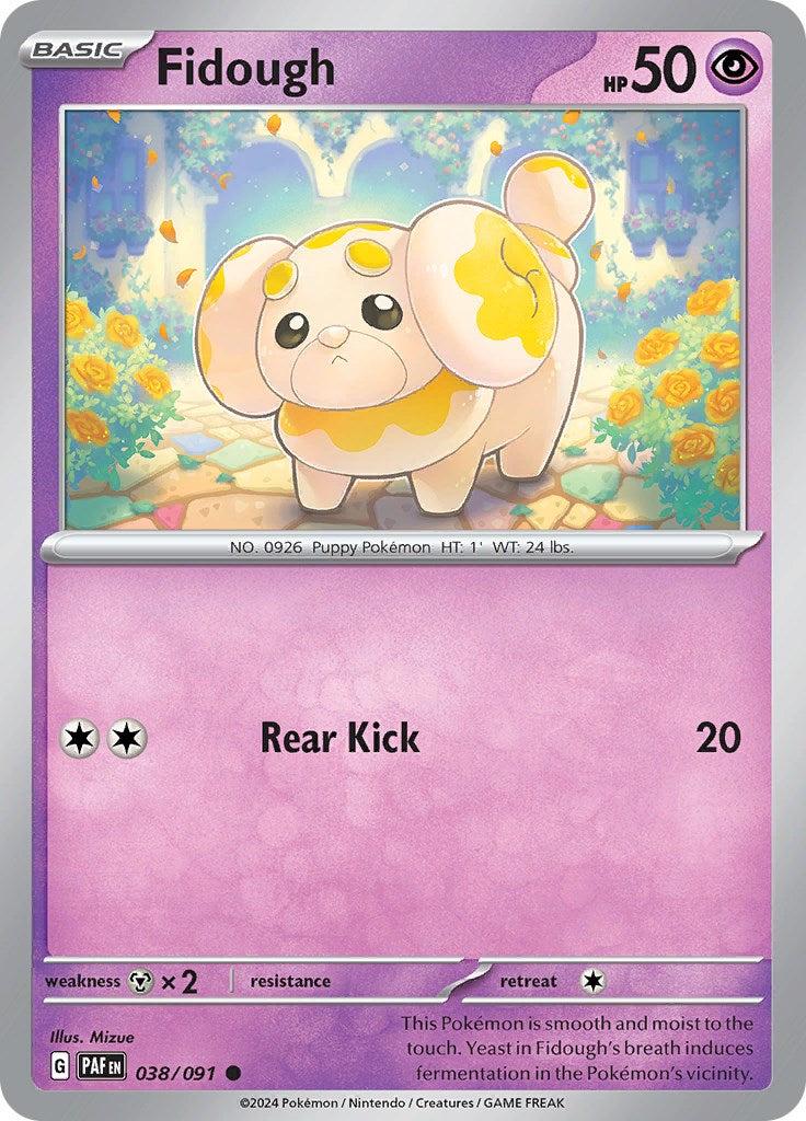 Fidough (038/091) [SV: Paldean Fates]