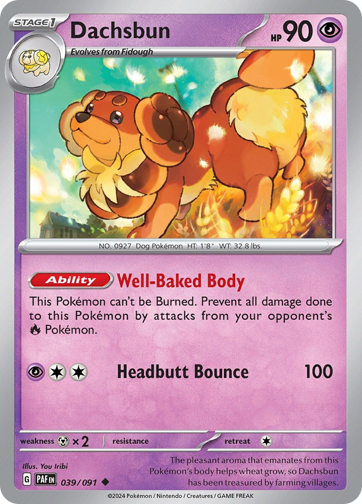 Dachsbun (039/091) [SV: Paldean Fates]
