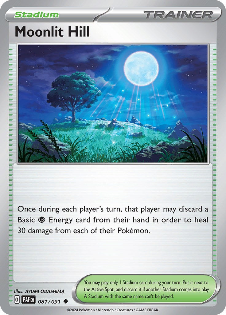 Moonlit Hill (081/091) [SV: Paldean Fates]