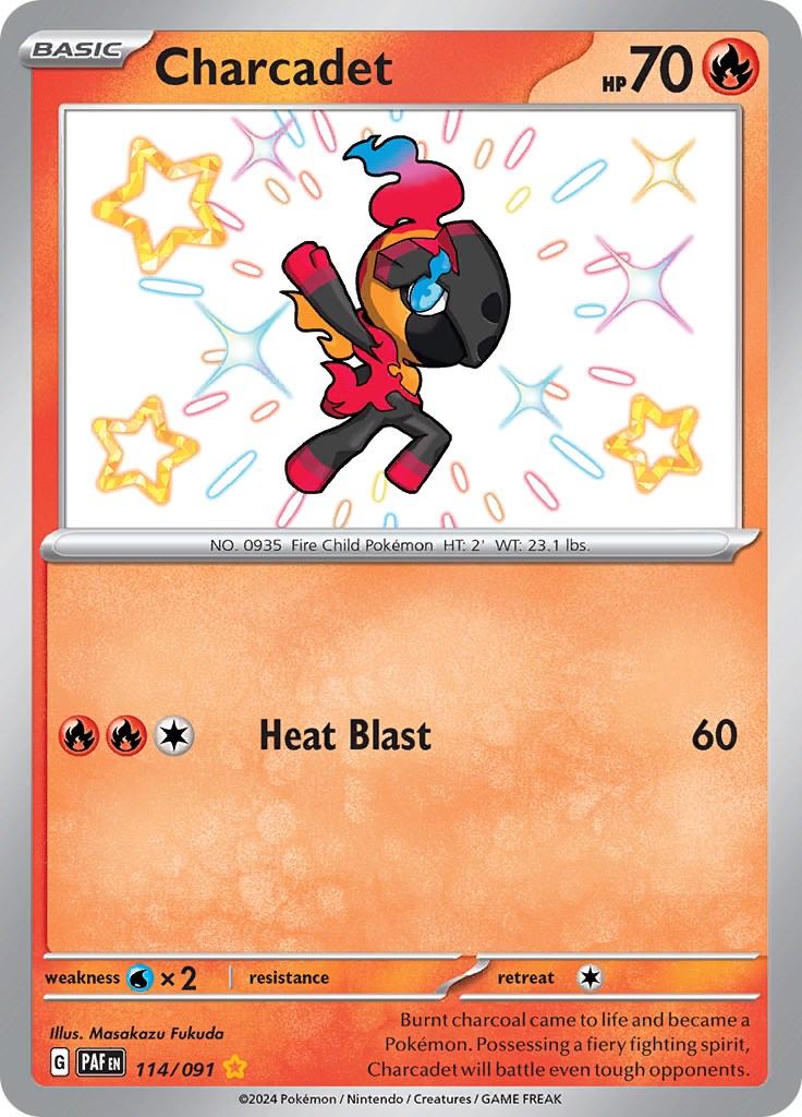 Charcadet (114/091) [SV: Paldean Fates]