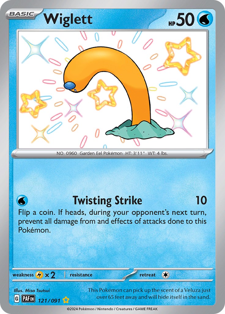 Wiglett (121/091) [SV: Paldean Fates]
