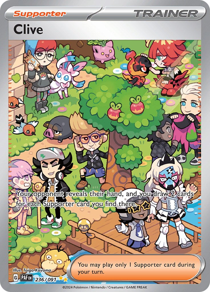 Clive (236/091) [SV: Paldean Fates]