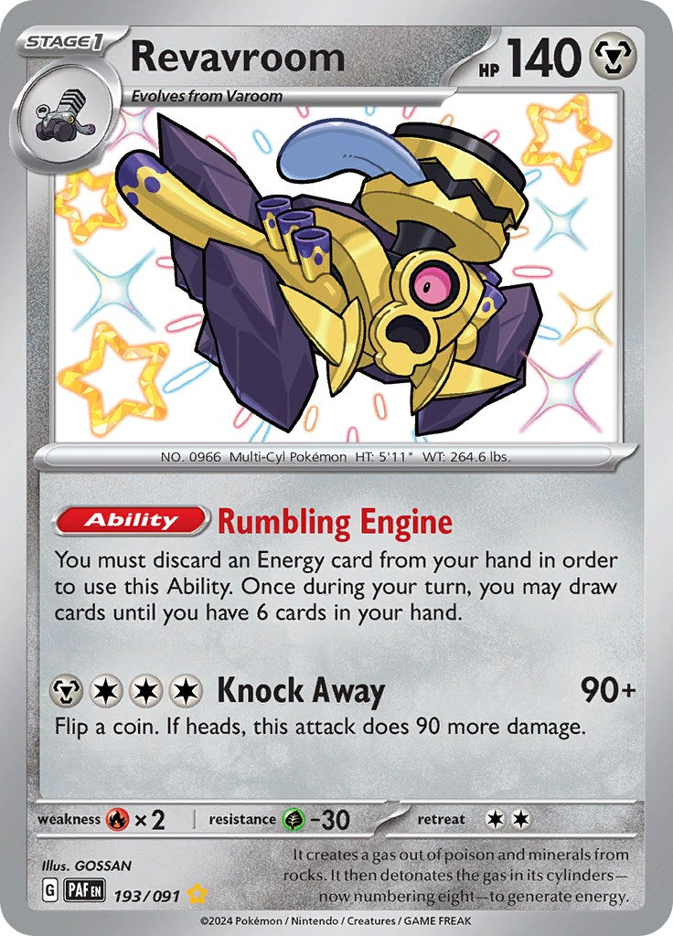 Revavroom (193/091) [SV: Paldean Fates]