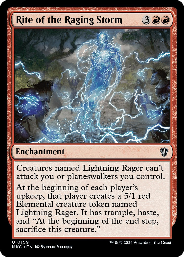 Rite of the Raging Storm (159) [Commander: Murders at Karlov Manor]