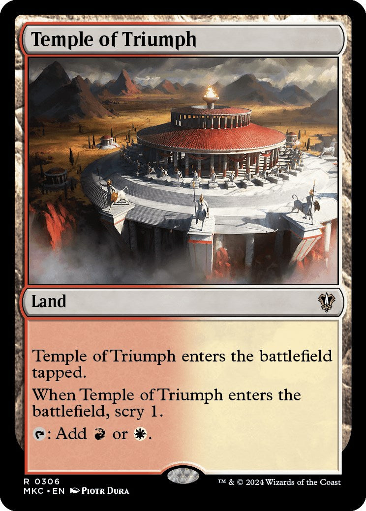 Temple of Triumph (306) [Commander: Murders at Karlov Manor]