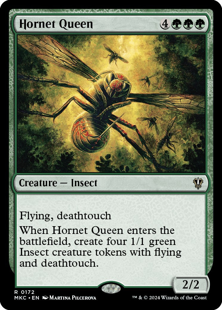 Hornet Queen (172) [Commander: Murders at Karlov Manor]