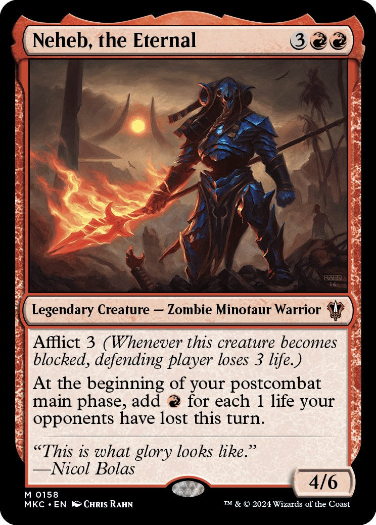 Neheb, the Eternal (158) [Commander: Murders at Karlov Manor]