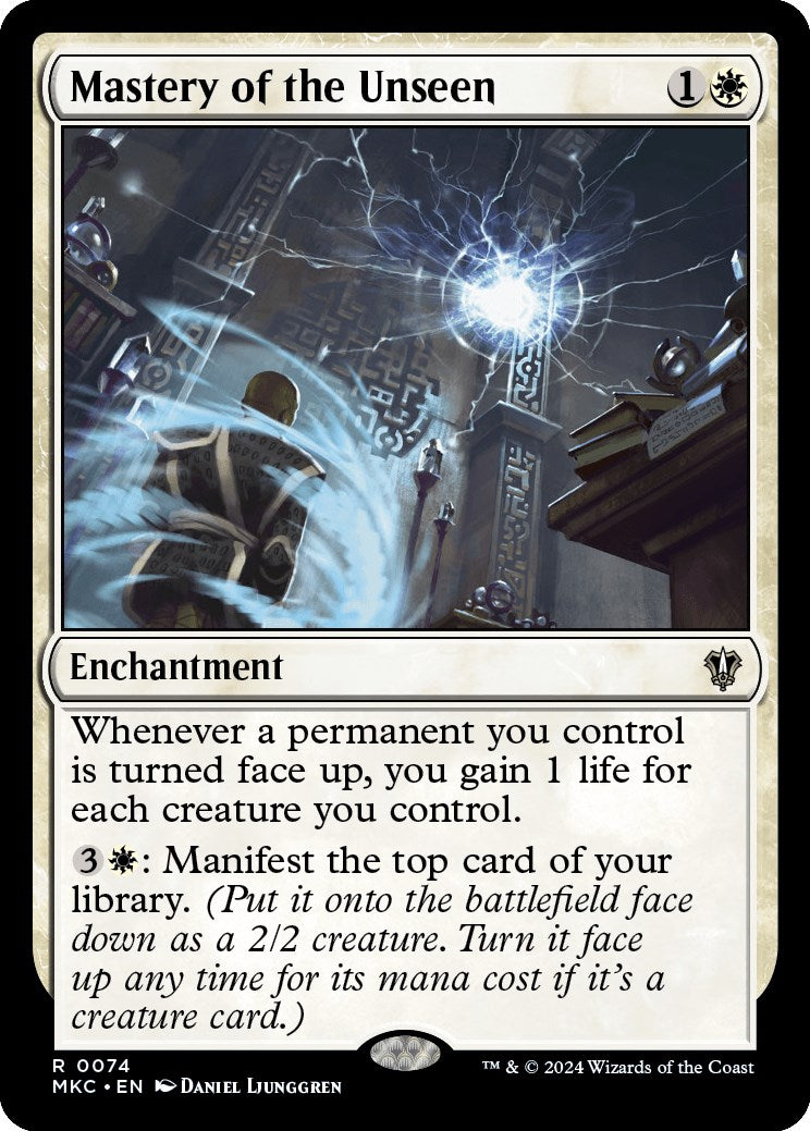 Mastery of the Unseen (74) [Commander: Murders at Karlov Manor]