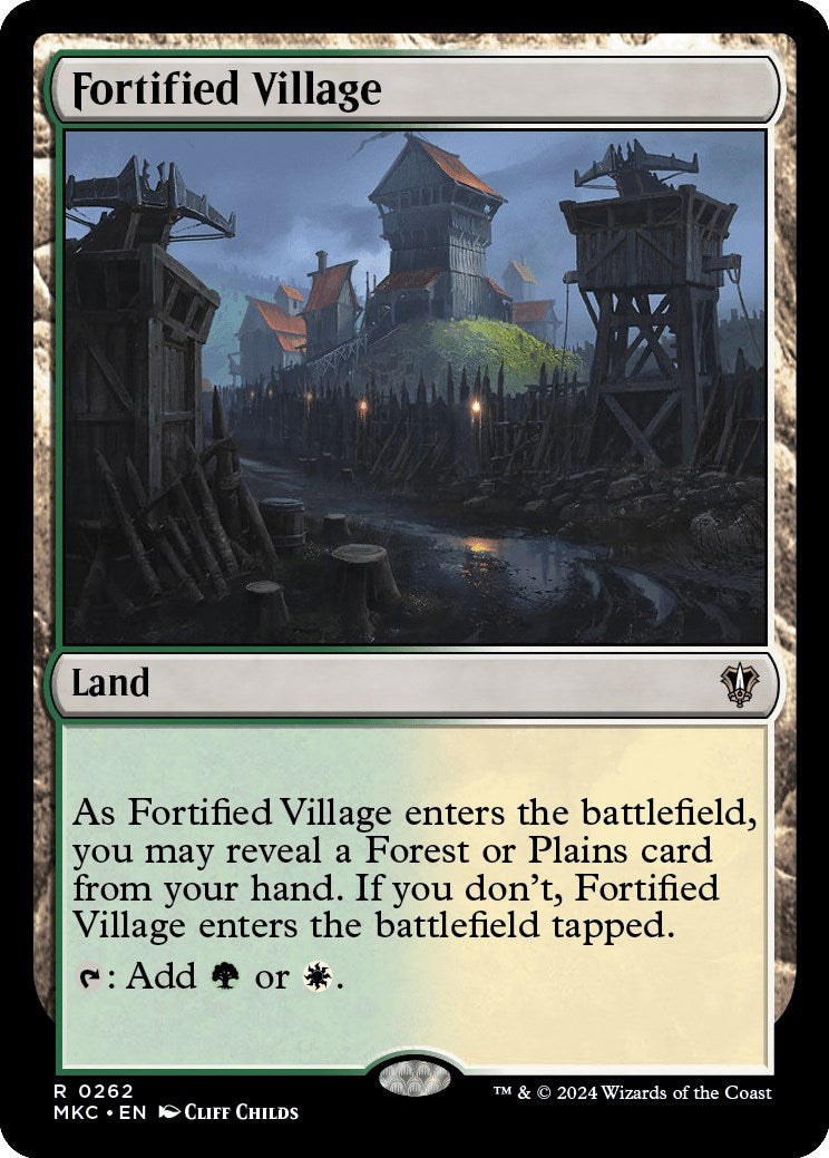 Fortified Village (262) [Commander: Murders at Karlov Manor]