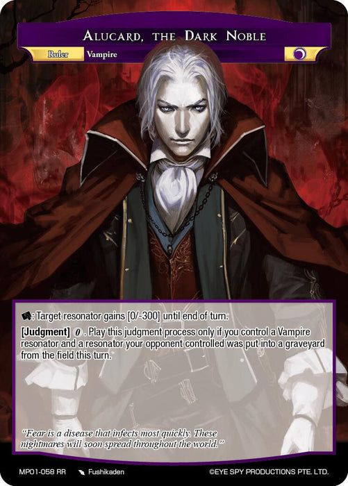 Alucard, the Dark Noble // Dracula, the Demonic One (MP01-056 JR) [Masterpiece "Pilgrim-Memories"]