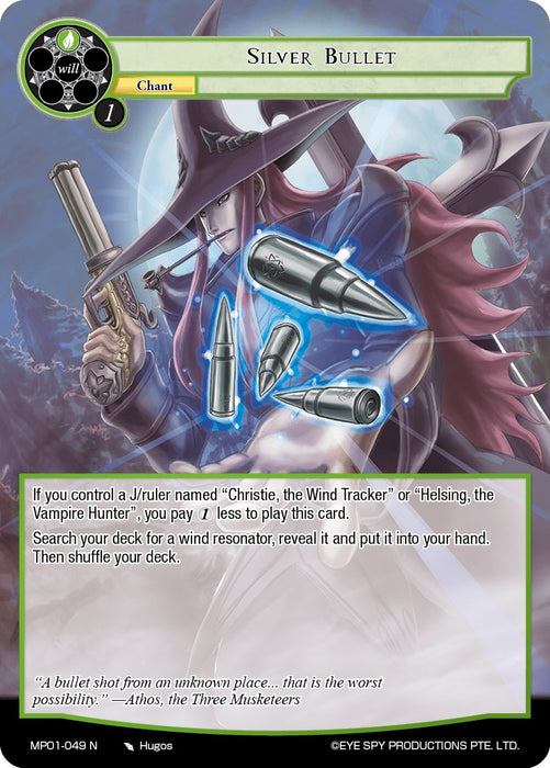Silver Bullet (MP01-049 N) [Masterpiece "Pilgrim-Memories"]