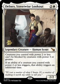 Delney, Streetwise Lookout [Murders at Karlov Manor Prerelease Promos]