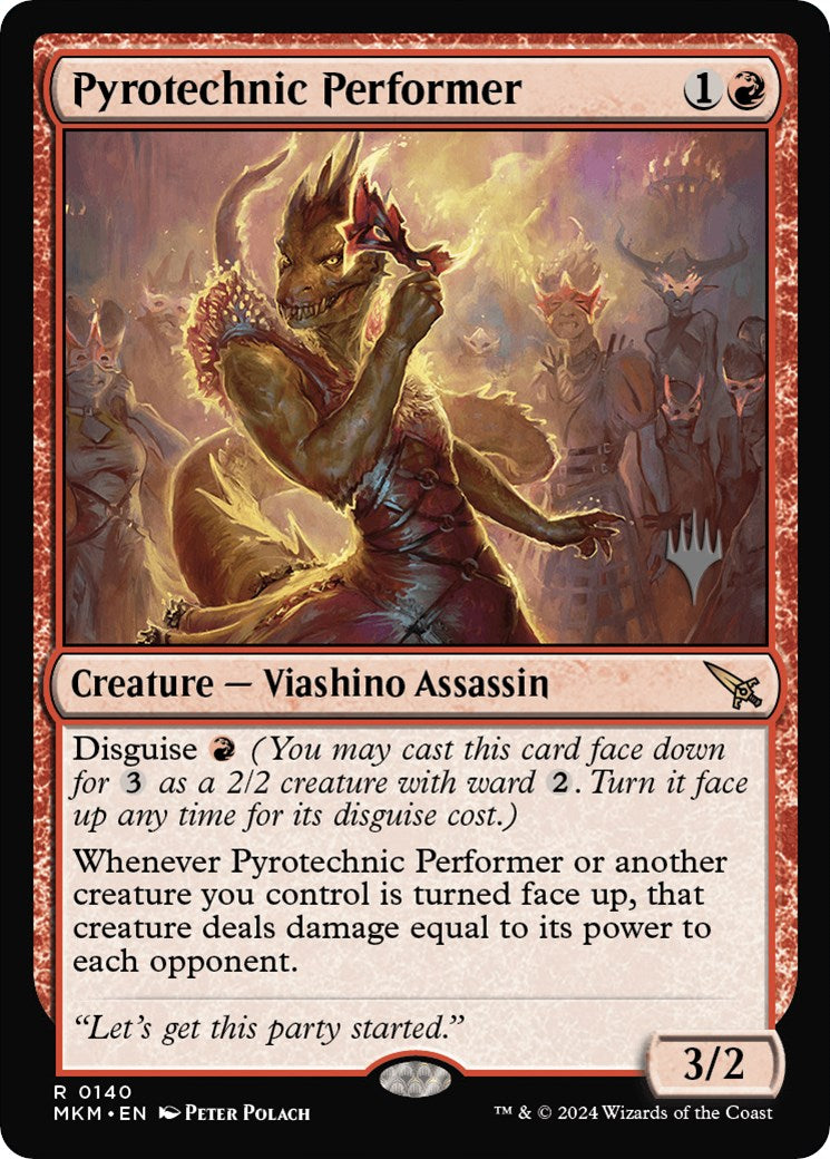 Pyrotechnic Performer (140) [Promo Pack: Murders at Karlov Manor]