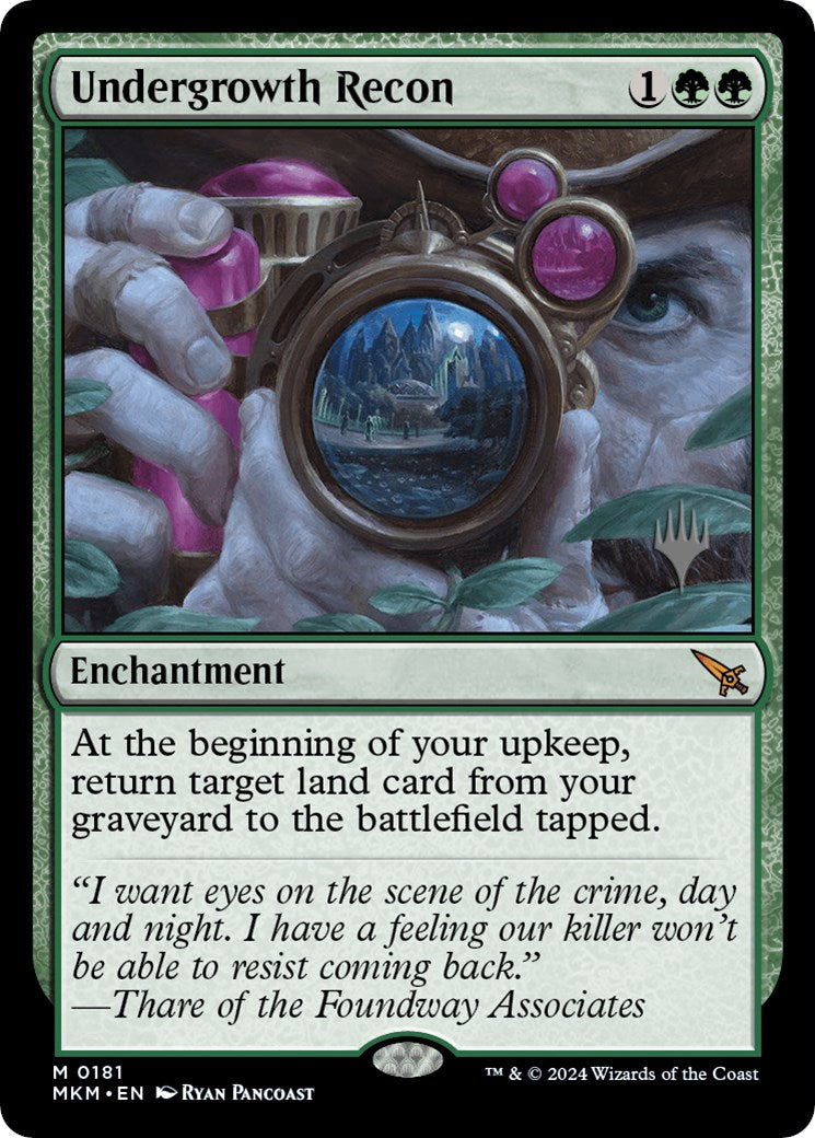 Undergrowth Recon (181) [Promo Pack: Murders at Karlov Manor]