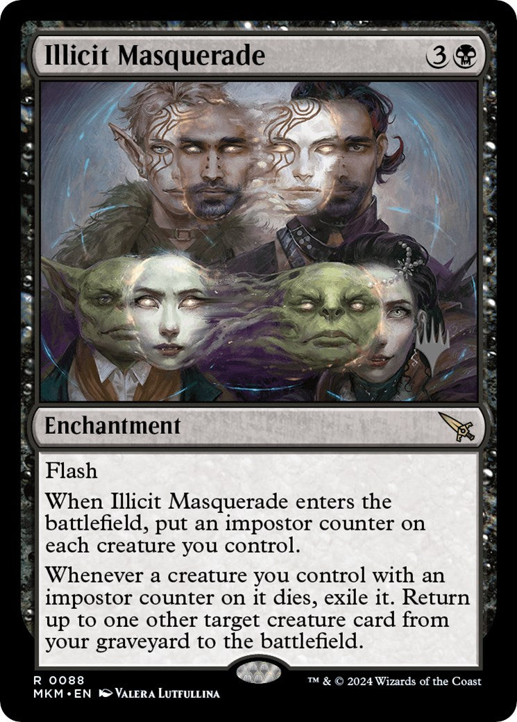 Illicit Masquerade (88) [Promo Pack: Murders at Karlov Manor]