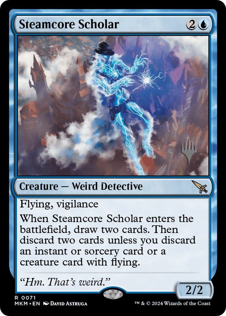 Steamcore Scholar (71) [Promo Pack: Murders at Karlov Manor]