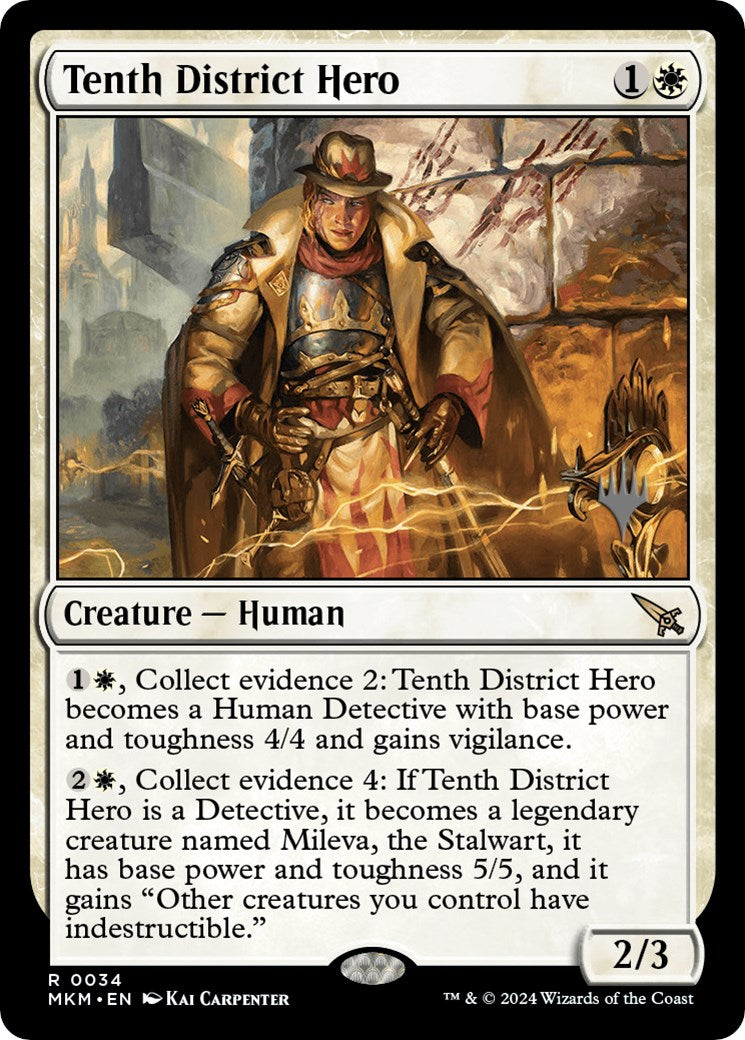 Tenth District Hero (34) [Promo Pack: Murders at Karlov Manor]