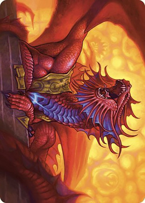 Niv-Mizzet, Guildpact Art Card (44/49) (44) [Art Series: Murders at Karlov Manor]