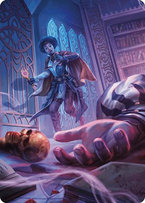 Deadly Complication Art Card (33) [Art Series: Murders at Karlov Manor]