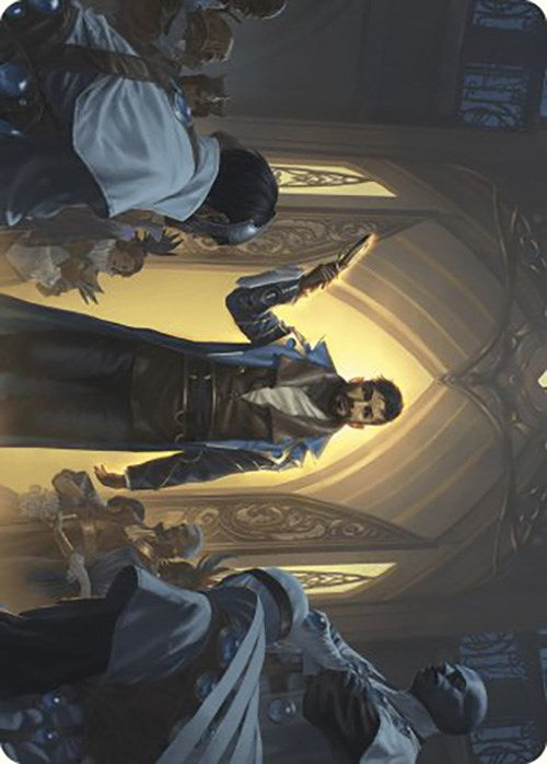 Auspicious Arrival Art Card (2) [Art Series: Murders at Karlov Manor]
