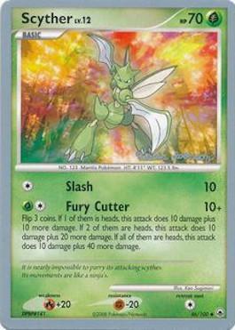 Scyther - 2008 (Tristan Robinson) (46/100) [World Championship Decks]